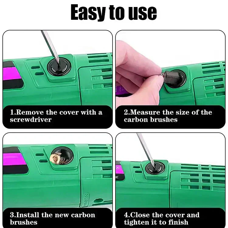 🔥🔥Carbon Brush Set for Electric Tools - Image 5