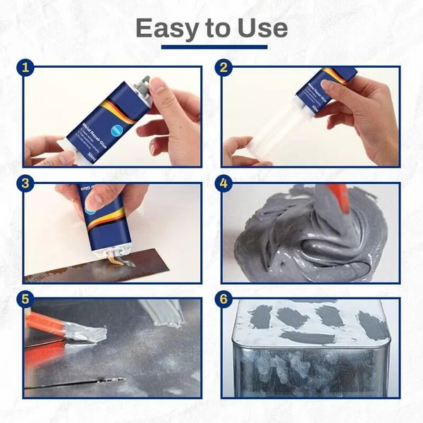 🔥Buy 1 Get 1 Free🔥Industrial Grade Stainless Steel Casting AB Rubber - Image 5