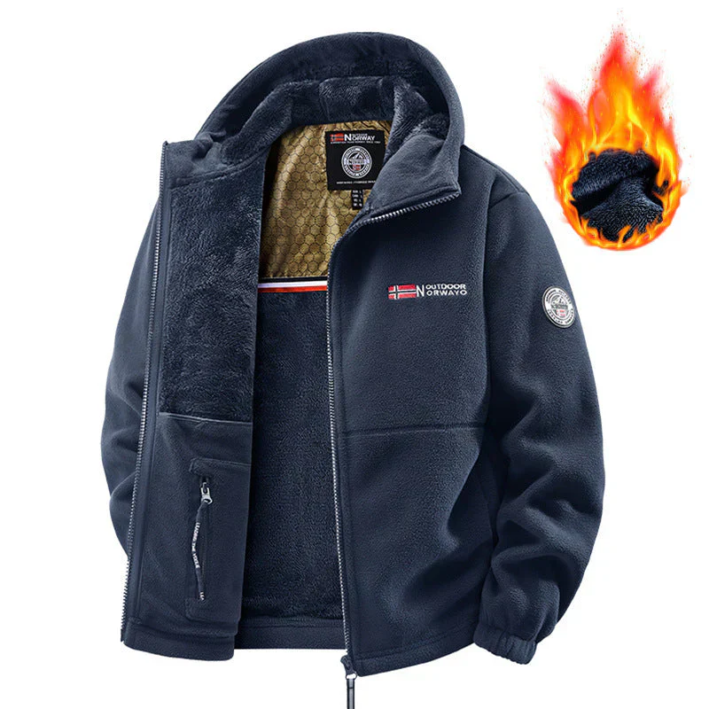 🔥LAST DAY PROMOTION - 50%OFF🔥Upgraded Unisex Hooded Casual Graphene Insulated Jacket (with Internal Pockets)
