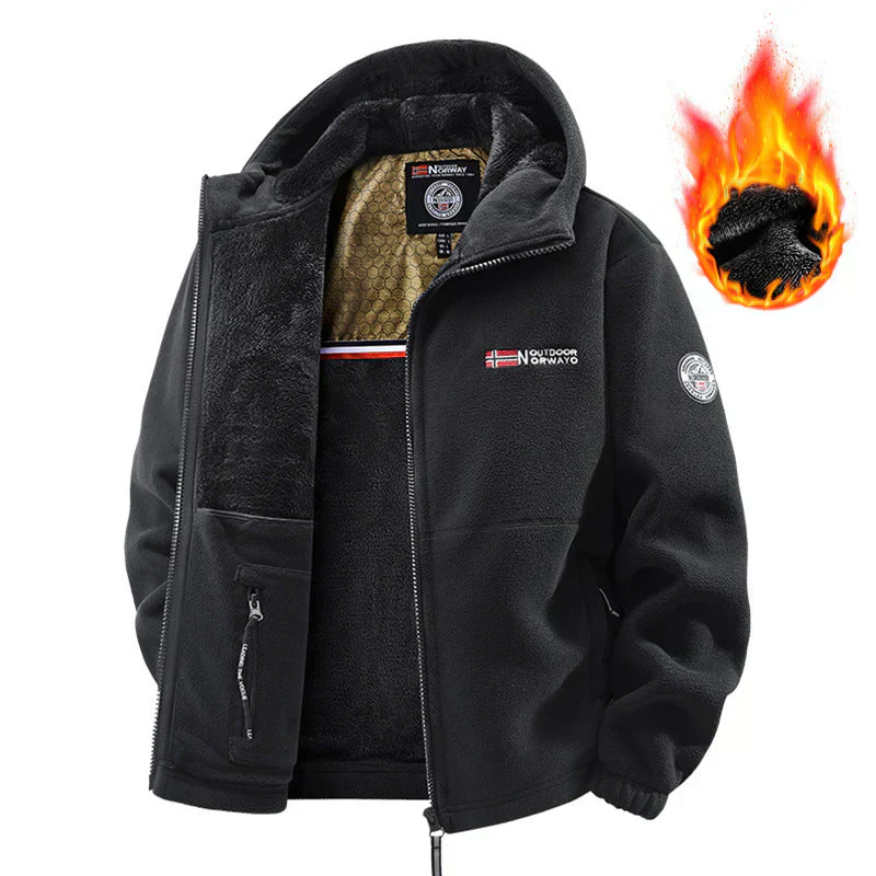 🔥LAST DAY PROMOTION - 50%OFF🔥Upgraded Unisex Hooded Casual Graphene Insulated Jacket (with Internal Pockets) - Image 4