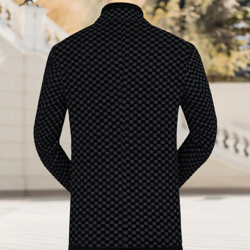 ❄️Winter Hot Sale🔥Men's Fleece-Lined Slim-Fit Casual Suit Jacket - Image 5