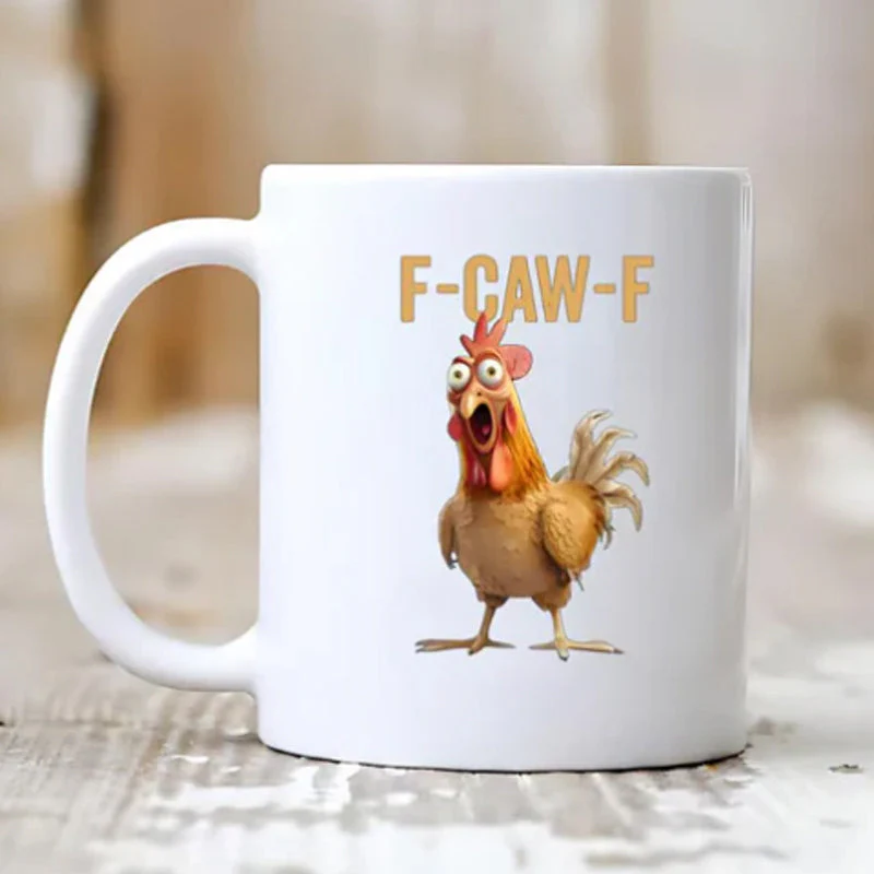 🐔 50% OFF LAST DAY! ☕ Funny Chicken Mug - Humorous Design for Coffee/Tea Lovers, Dishwasher Safe & Comfortable Grip 🎁📦 - Image 5