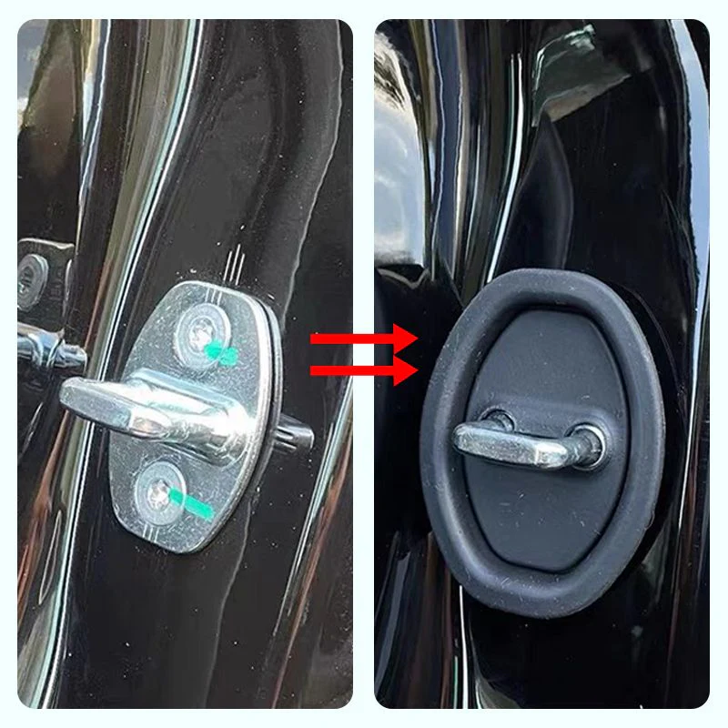 💥Car Door Lock Silicone Cover - Sound Dampening Pad - Image 2