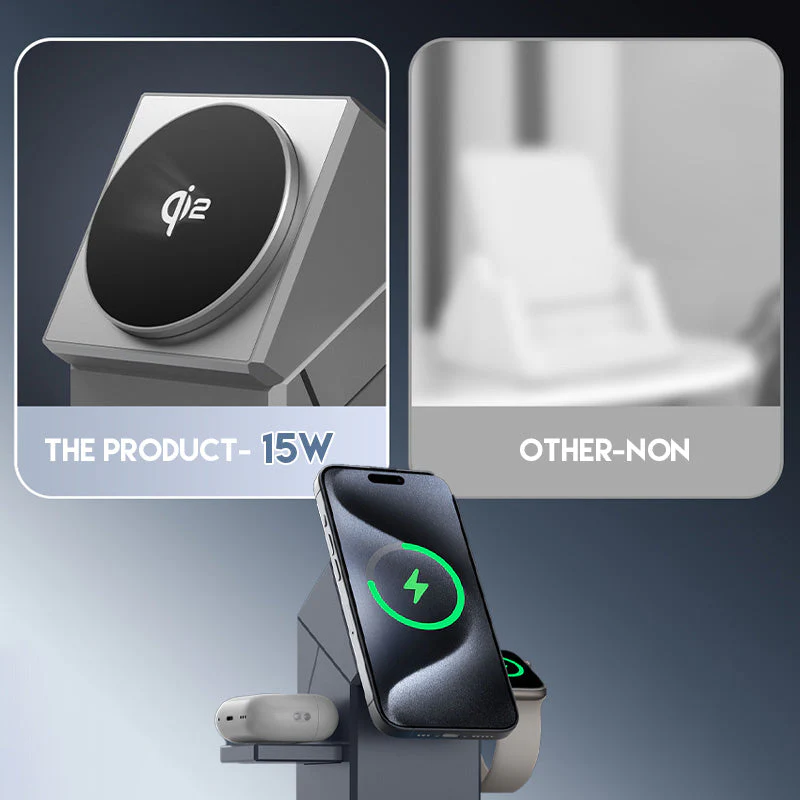 ⏳Limited-time 50% off⏰3-in-1 Foldable Magnetic Wireless Charging Station📱🔋 - Image 7