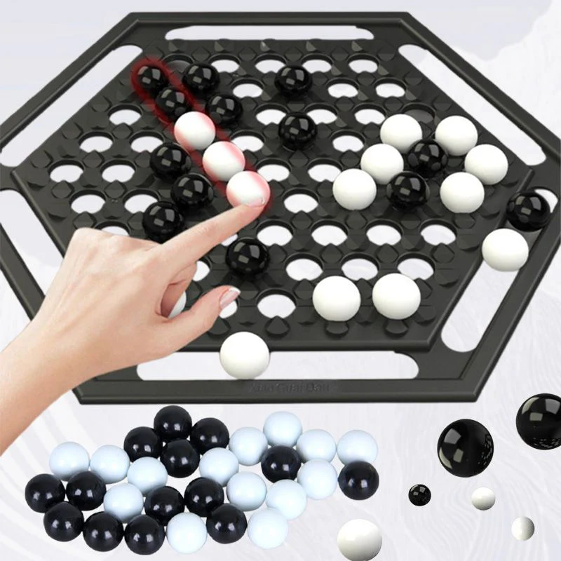 🎁Casual Family Game🔥Black and White Intellectual Chess Board Game Set - Image 3