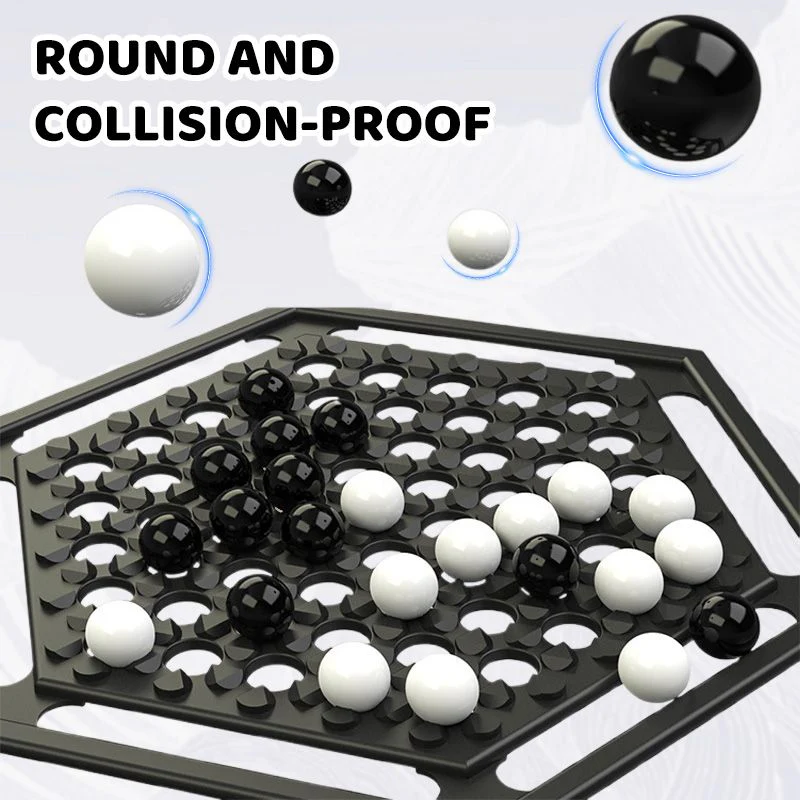 🎁Casual Family Game🔥Black and White Intellectual Chess Board Game Set - Image 4