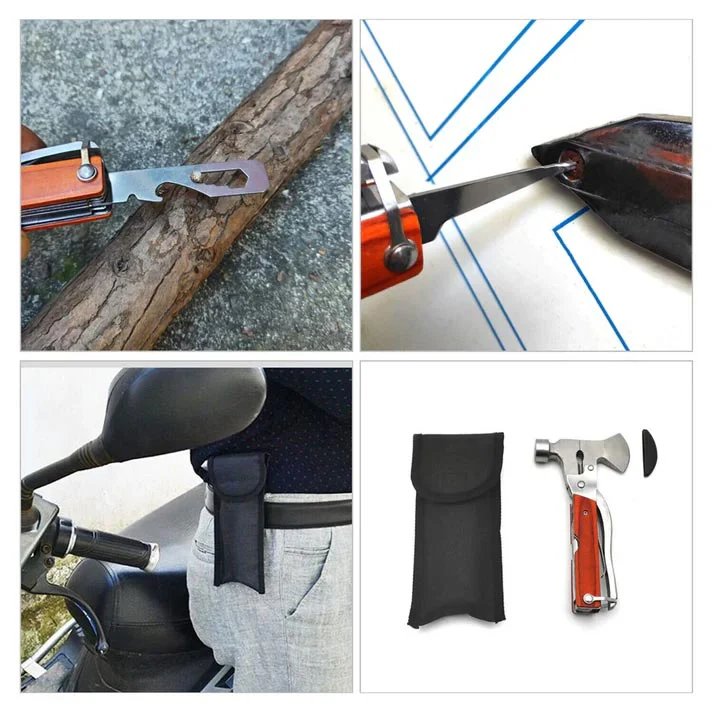 16-in-1 Portable Claw Hammer Multitool - Image 4