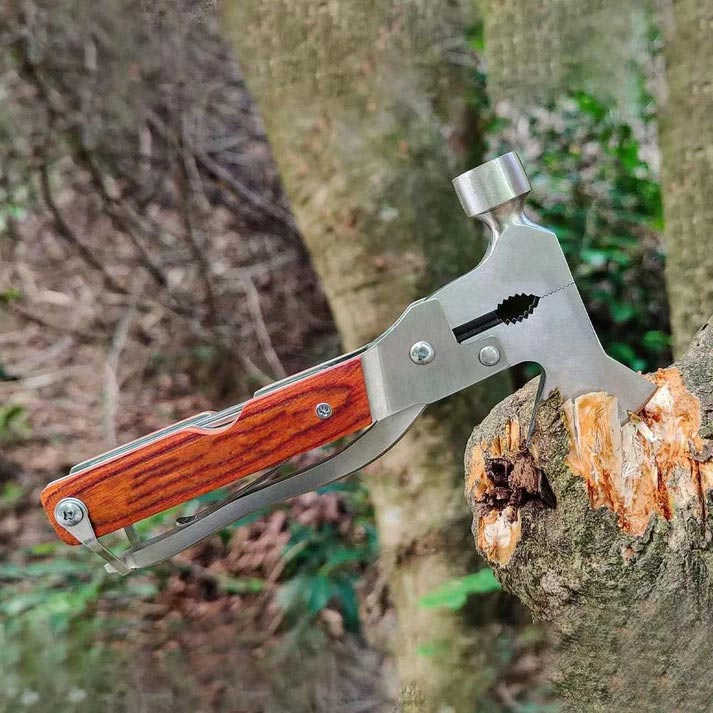 16-in-1 Portable Claw Hammer Multitool - Image 5