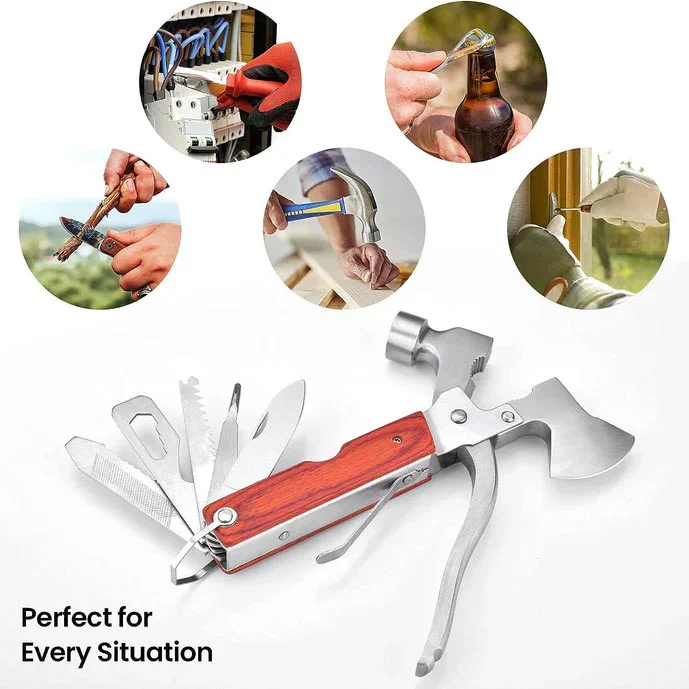 16-in-1 Portable Claw Hammer Multitool - Image 6