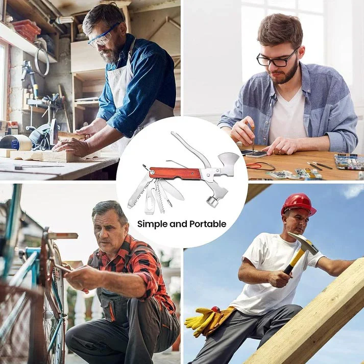 16-in-1 Portable Claw Hammer Multitool - Image 9
