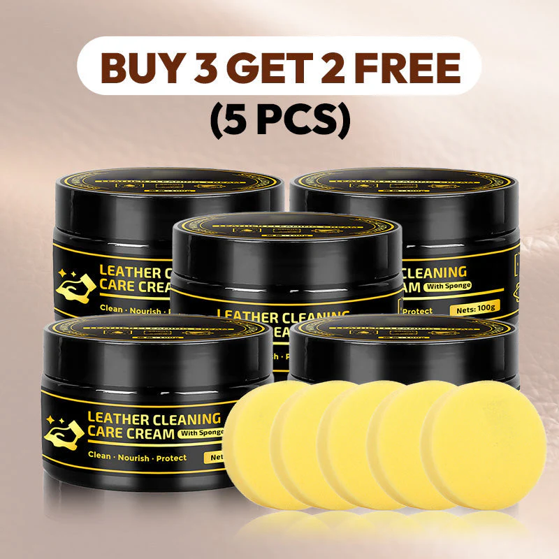 👞 BUY 2 GET 1 FREE! ✨ Leather Care & Cleaning Cream – Deep Cleans, Nourishes & Restores Shine, Includes Sponge 🧼 - Image 10