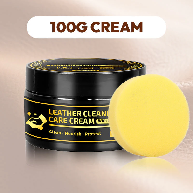 👞 BUY 2 GET 1 FREE! ✨ Leather Care & Cleaning Cream – Deep Cleans, Nourishes & Restores Shine, Includes Sponge 🧼 - Image 8