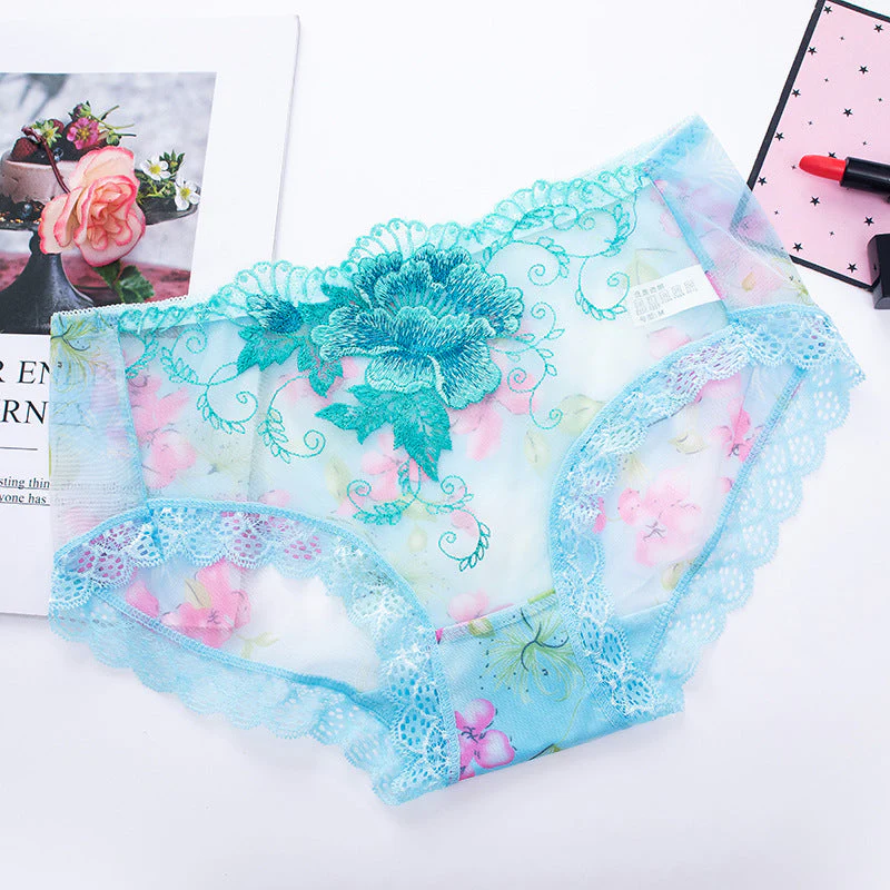 🔥Buy 7 Get 7 Free🔥 ✨ Sexy Lace Plus-Size Mid-Rise Seamless Panties - Image 8