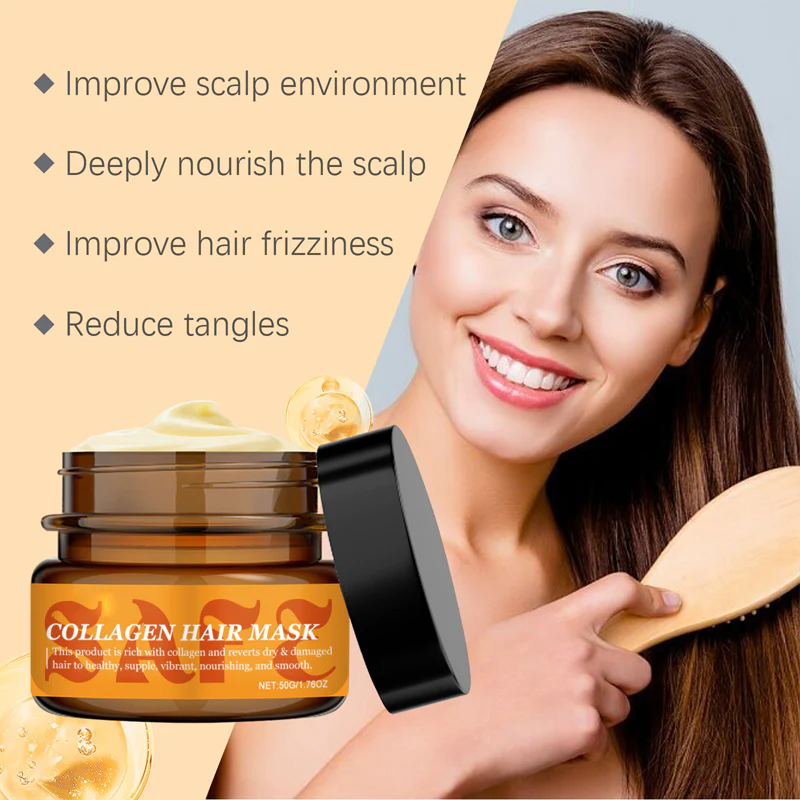 🔥Last Day 50% OFF🌸Collagen Hair Mask for Dry & Damaged Hair - Image 4
