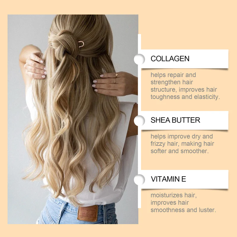 🔥Last Day 50% OFF🌸Collagen Hair Mask for Dry & Damaged Hair - Image 5