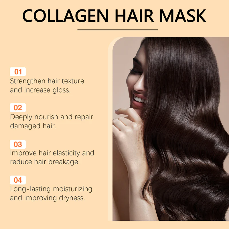 🔥Last Day 50% OFF🌸Collagen Hair Mask for Dry & Damaged Hair - Image 7