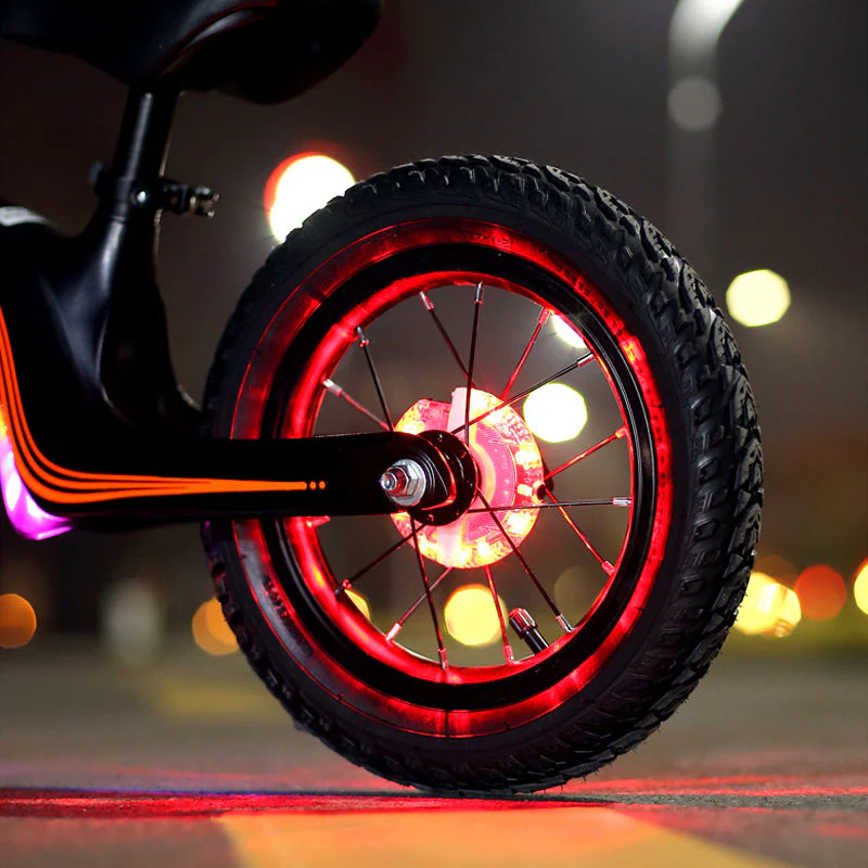 🌃Light Up the Night 🚴 Colorful Bike Wheel Hub Light - Image 8