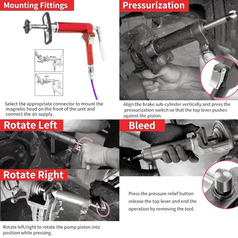 24pcs Pneumatic Brake Caliper Compression Tool（50% OFF） - Image 2