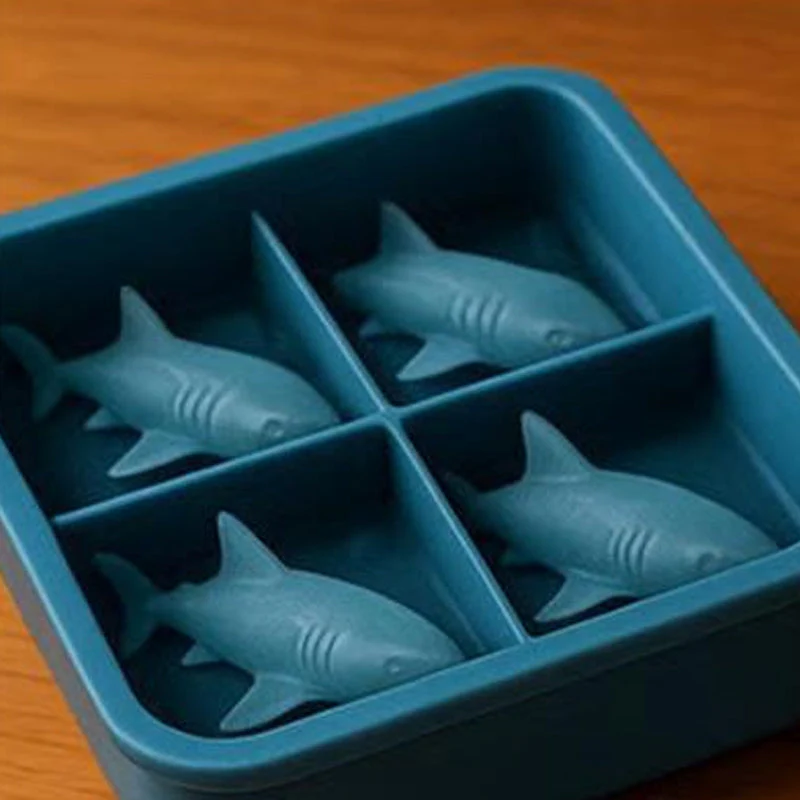 Creative Shark Silicone Ice Mold  - Image 2