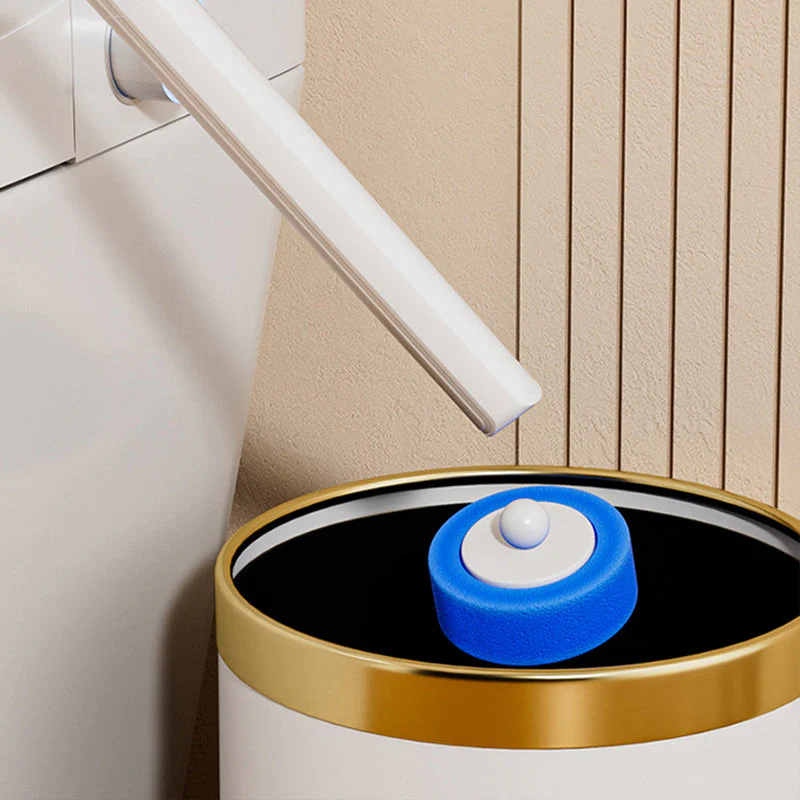 Disposable Toilet Brush with Replaceable Head - Image 8