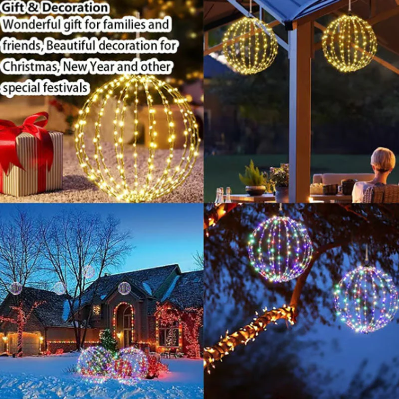 Hanging LED Sphere Decoration Light - Image 5