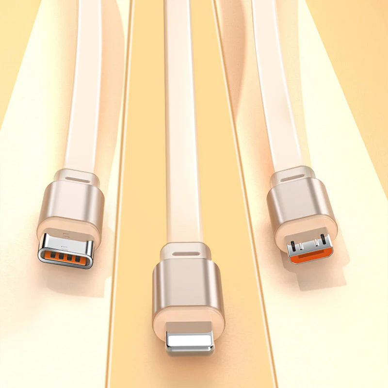 3 in 1 Compact Retractable Fast Charging Cable - Image 8