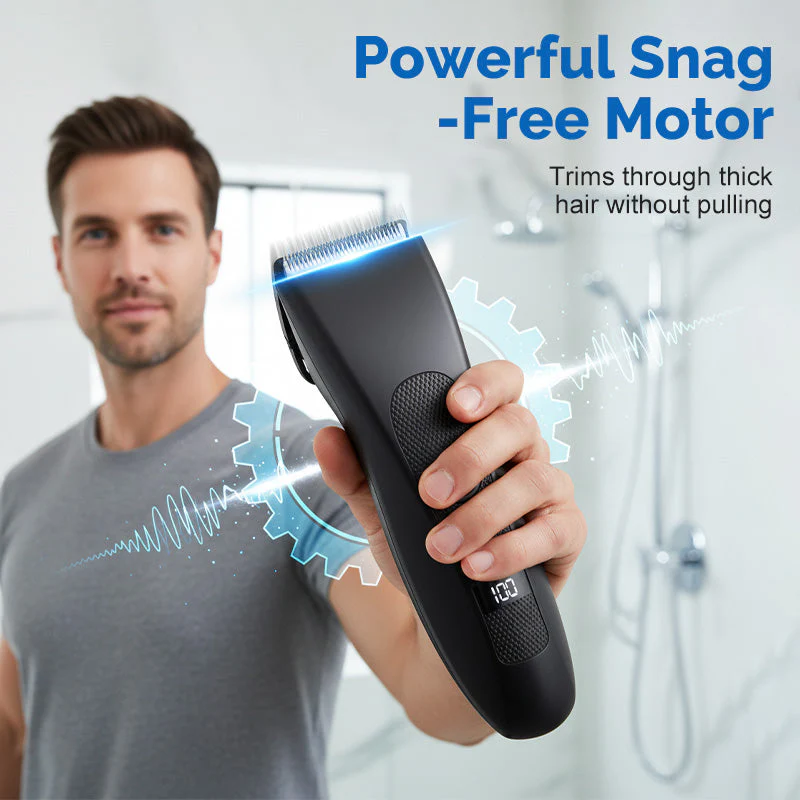✂️ Digital Display Body Trimmer for Men – Precision Grooming, From Beard to Body! ✨ - Image 3