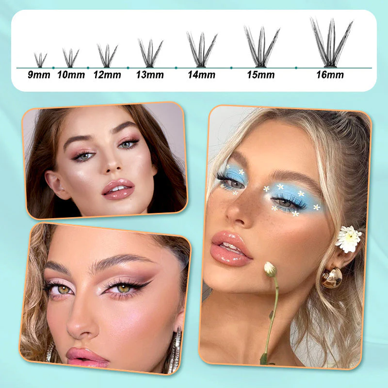 DIY Lash Clusters Kit 144 PCS Midnight - Image 4