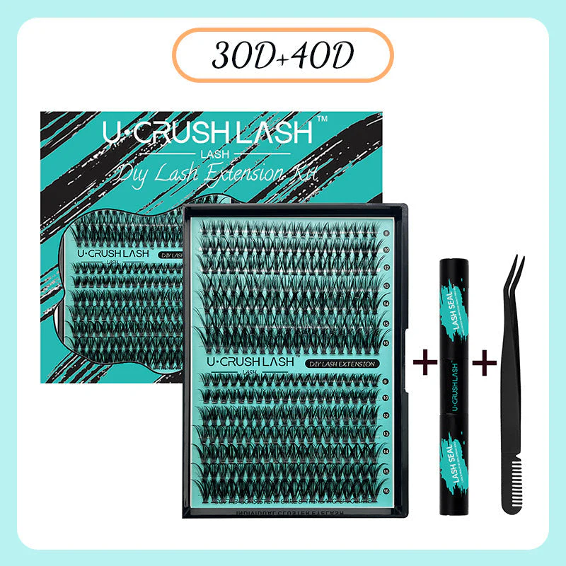 DIY Lash Clusters Kit 144 PCS Midnight - Image 9