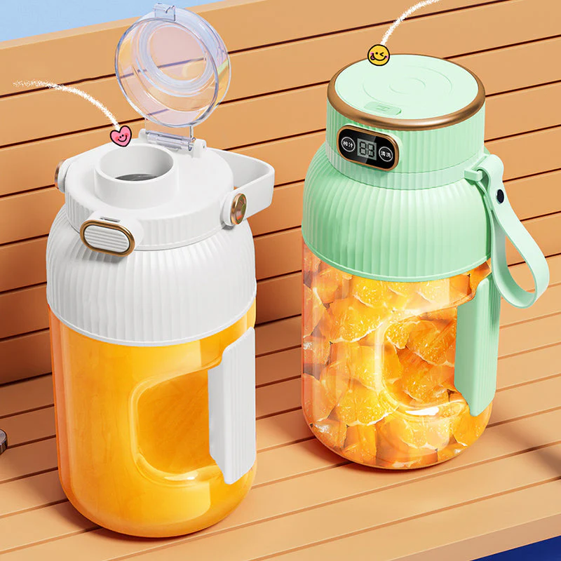🍎🍊🍐Multifunctional Portable Juicer Cup With Digital Display - Image 3