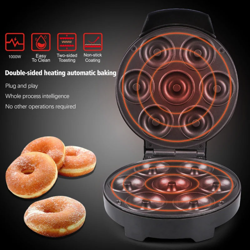 Electric Non-Stick Surface Mini Donut Maker - Image 2