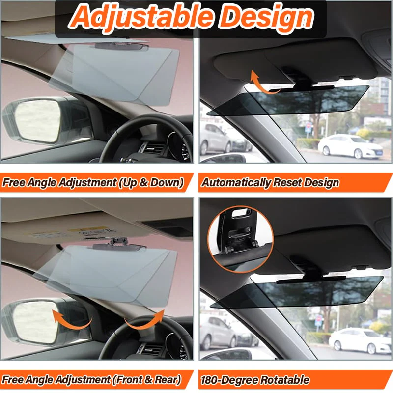 🔥LAST DAY SALE 50% OFF🔥Anti-Glare Driving Visor for Sun Glare & Snow Blindness - Image 10