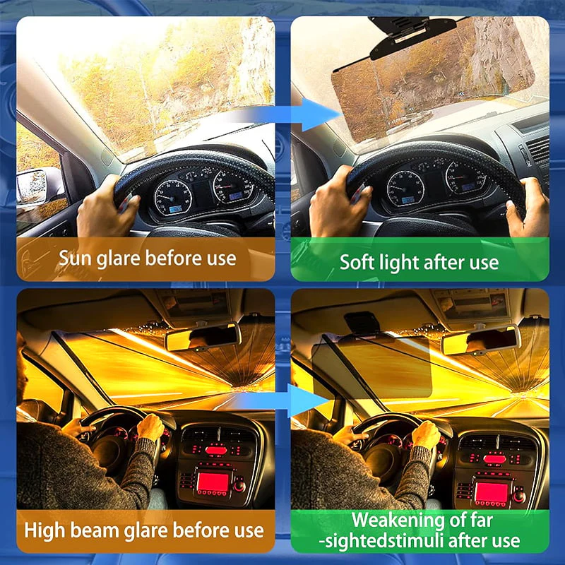 🔥LAST DAY SALE 50% OFF🔥Anti-Glare Driving Visor for Sun Glare & Snow Blindness - Image 8