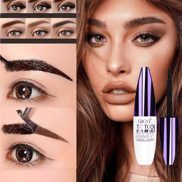 ✨Easy-to-peel eyebrow gel – waterproof and sweatproof, provides medium coverage, suitable for all skin types. - Image 2