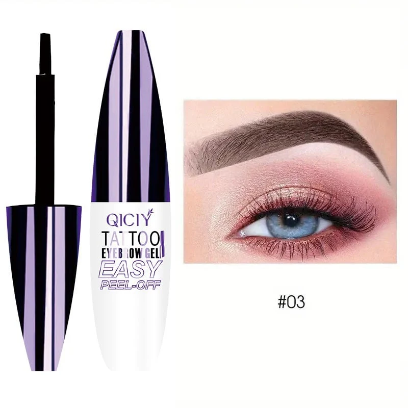 ✨Easy-to-peel eyebrow gel – waterproof and sweatproof, provides medium coverage, suitable for all skin types. - Image 5