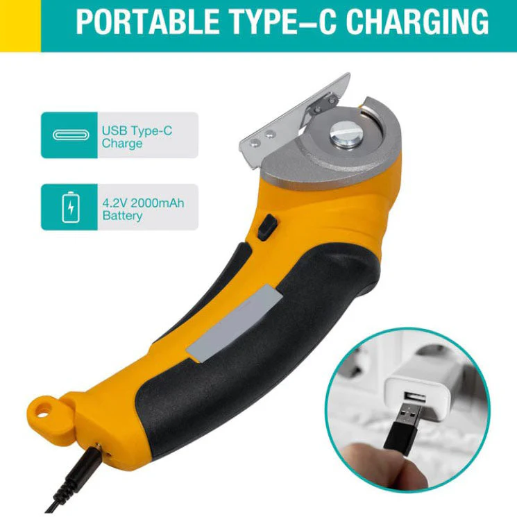 Pousbo® Cordless Electric Scissors with Safety Lock - Image 11