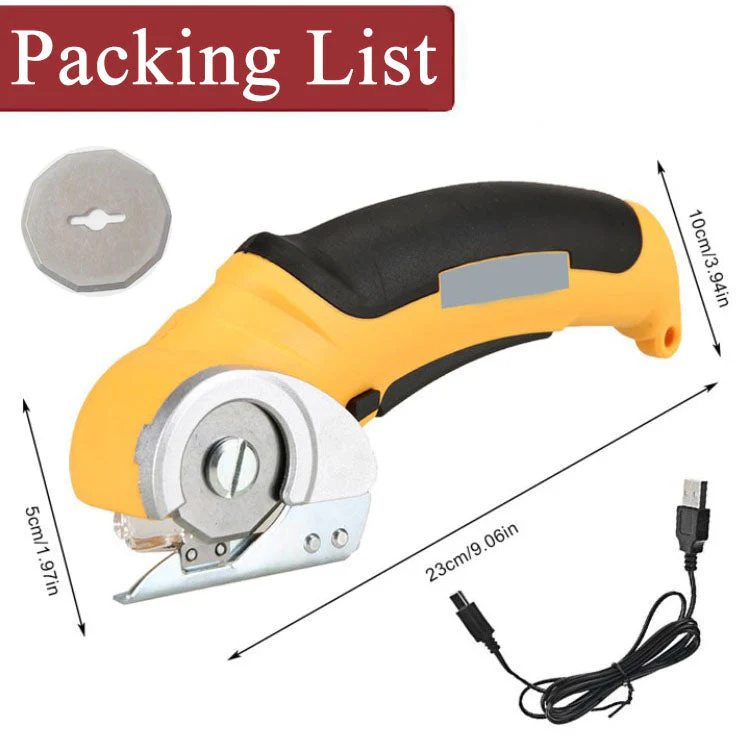 Pousbo® Cordless Electric Scissors with Safety Lock - Image 5