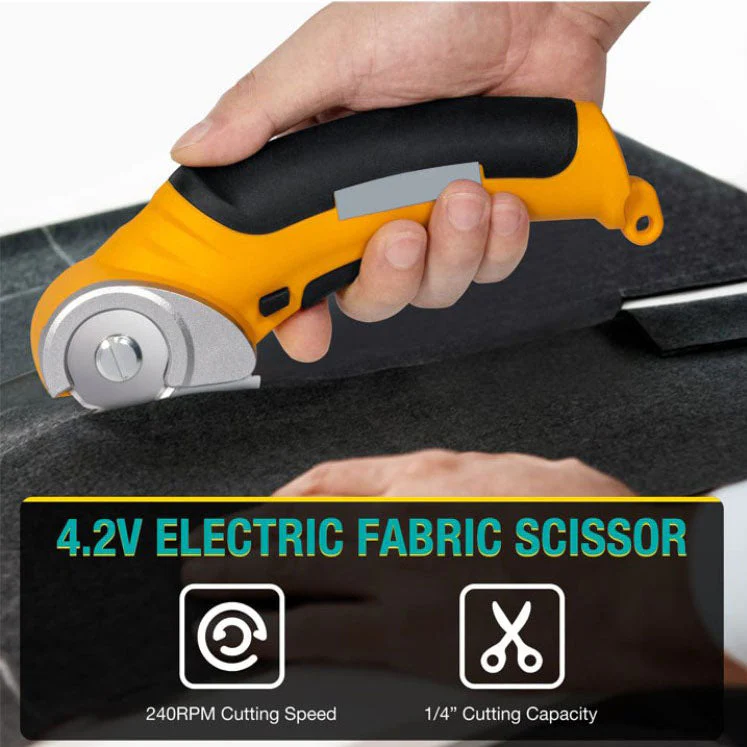 Pousbo® Cordless Electric Scissors with Safety Lock - Image 6