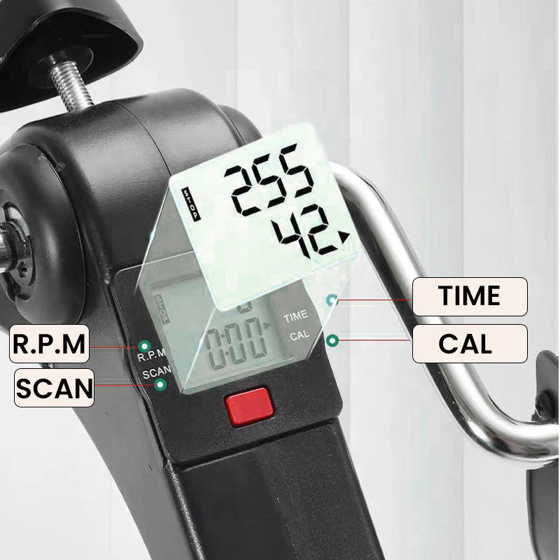 Mini Folding Pedal Exerciser for Under Desk Use - Image 4