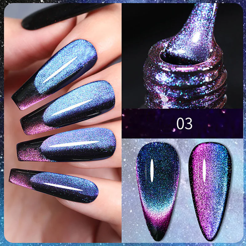 Exquisite Gift - Super Galaxy Cat’s Eye Nail Polish - Image 15