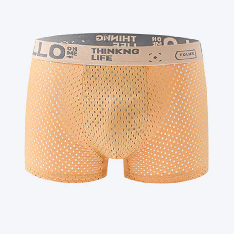 Men's Ice Silk Breathable Boxer Briefs - Image 12