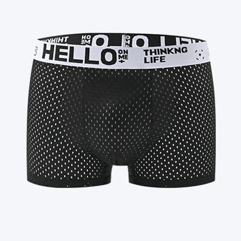 Men's Ice Silk Breathable Boxer Briefs - Image 9