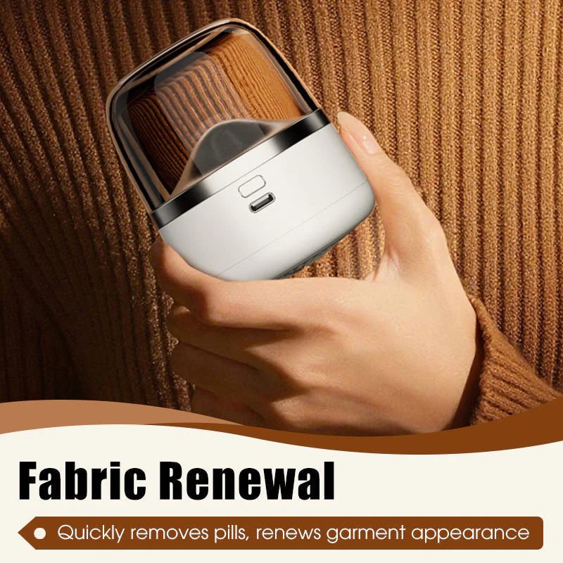 🧶 50% OFF NOW! ✨ Portable Rechargeable Fabric Shaver - 3-Speed Settings with LED Light for Sweaters & Upholstery Care 🔋✨ - Image 2
