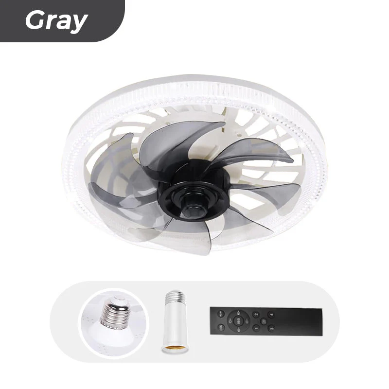 2-in-1 Mute Adjustable Fan Light with Remote Control - Image 10