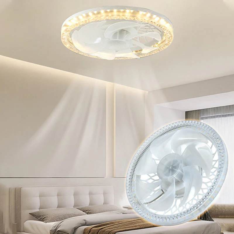 2-in-1 Mute Adjustable Fan Light with Remote Control - Image 4