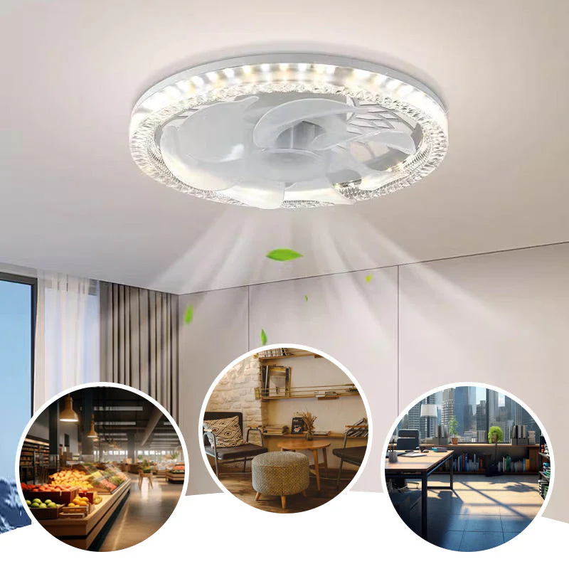 2-in-1 Mute Adjustable Fan Light with Remote Control - Image 7