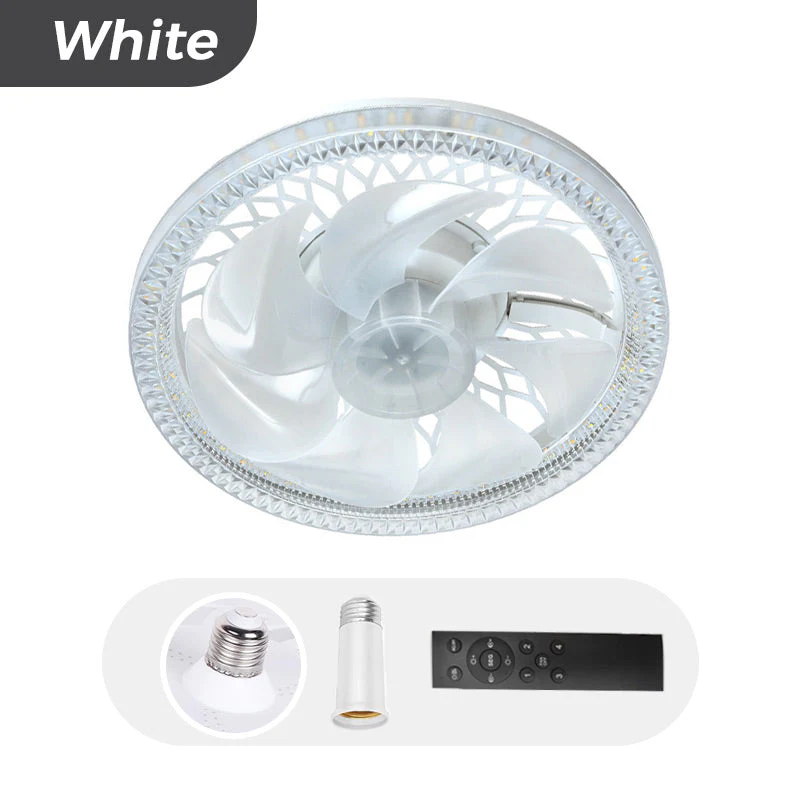 2-in-1 Mute Adjustable Fan Light with Remote Control - Image 9