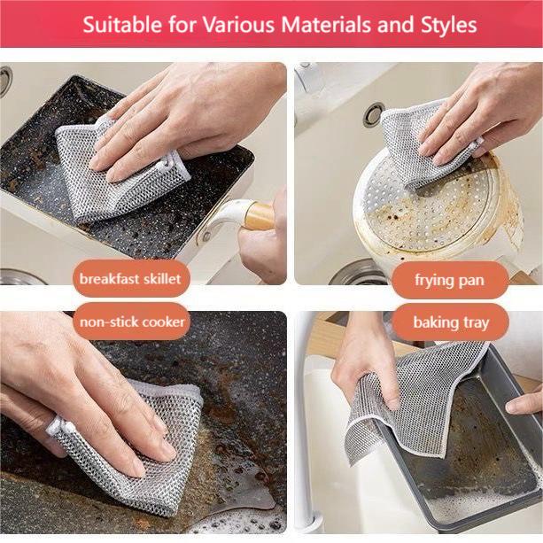 🔥Multipurpose Thread Miracle Cleaning Cloths(10PCS) - Image 7