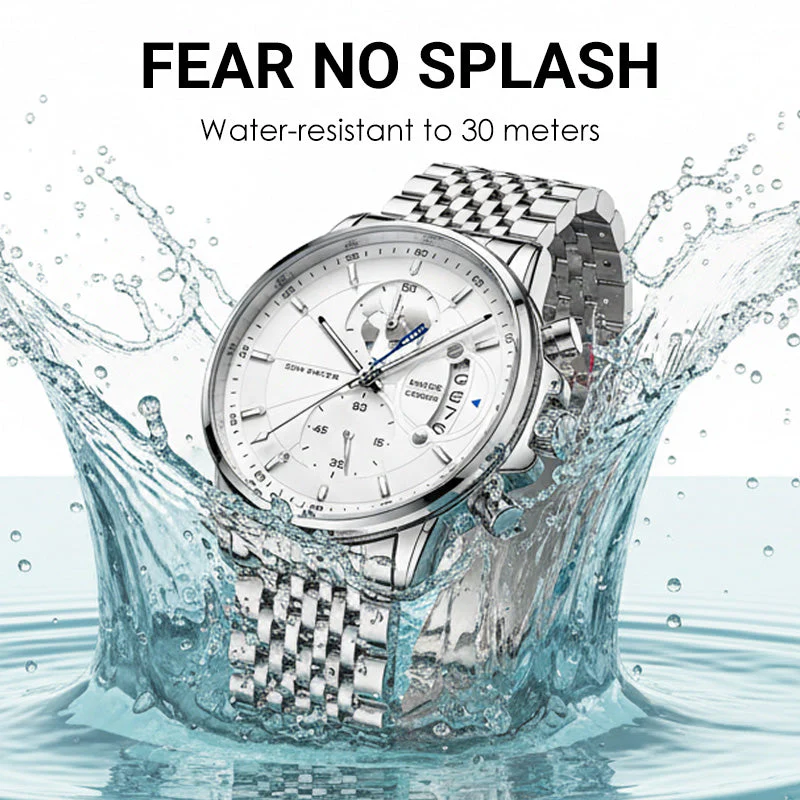 💥Christmas Eve Sale: 50% OFF🌍Men's watch with globe motif in maritime style - Image 5