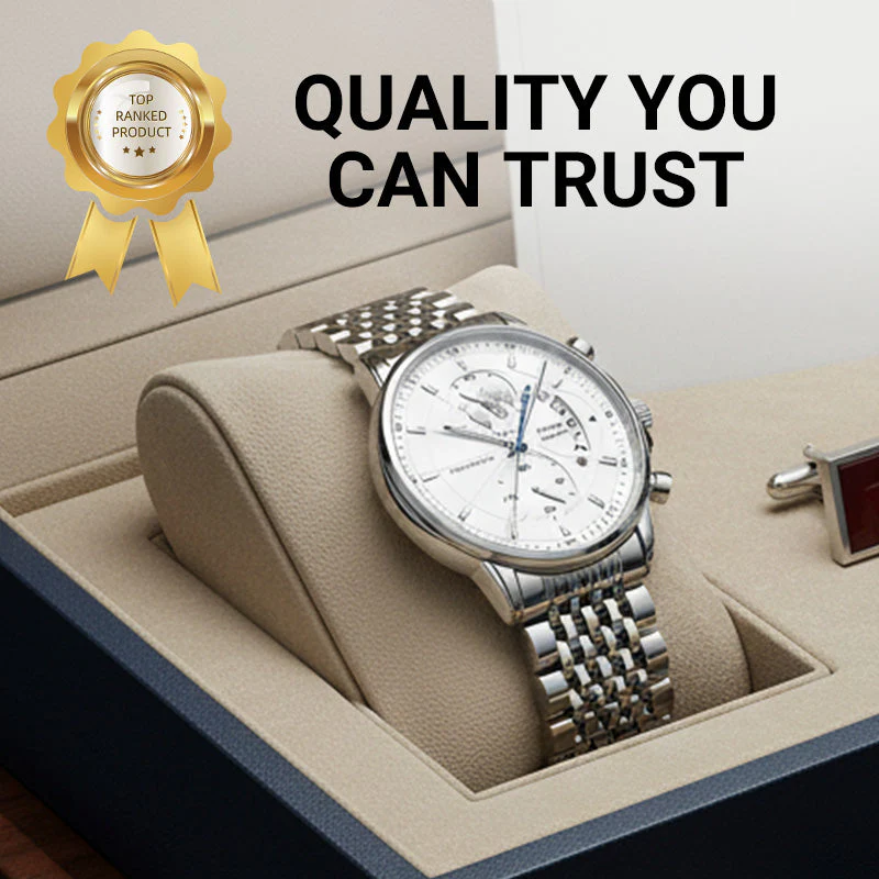 💥Christmas Eve Sale: 50% OFF🌍Men's watch with globe motif in maritime style - Image 7